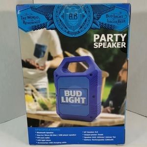 NIB Bud Light Bluetooth Speaker